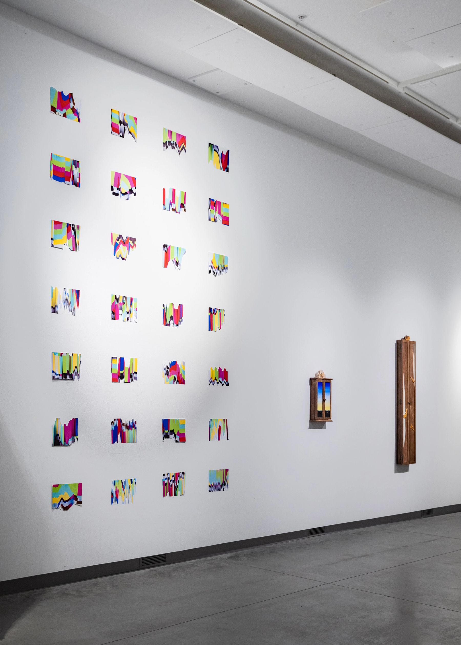 2023 MFA Thesis Exhibition, installation view.