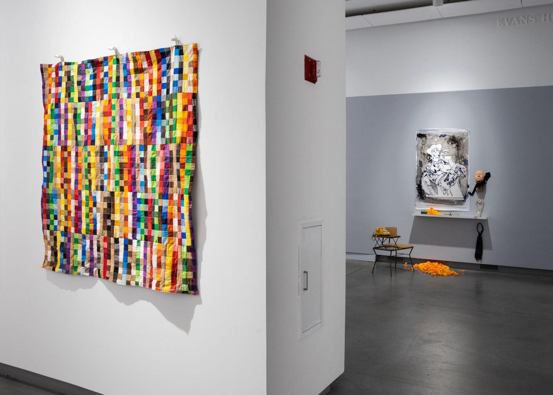 2023 MFA Thesis Exhibition, installation view.
