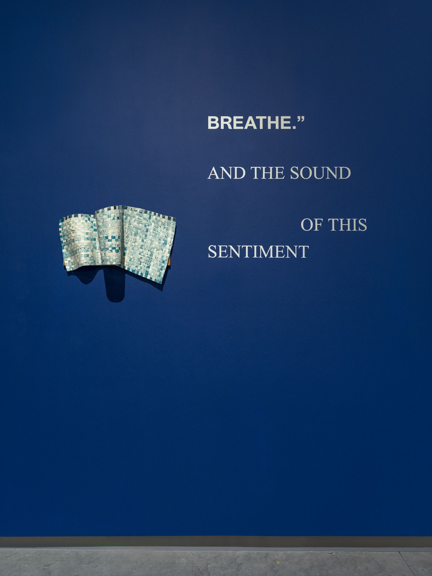 James Allister Sprang: Rest Within the Wake, 2024, installation view.