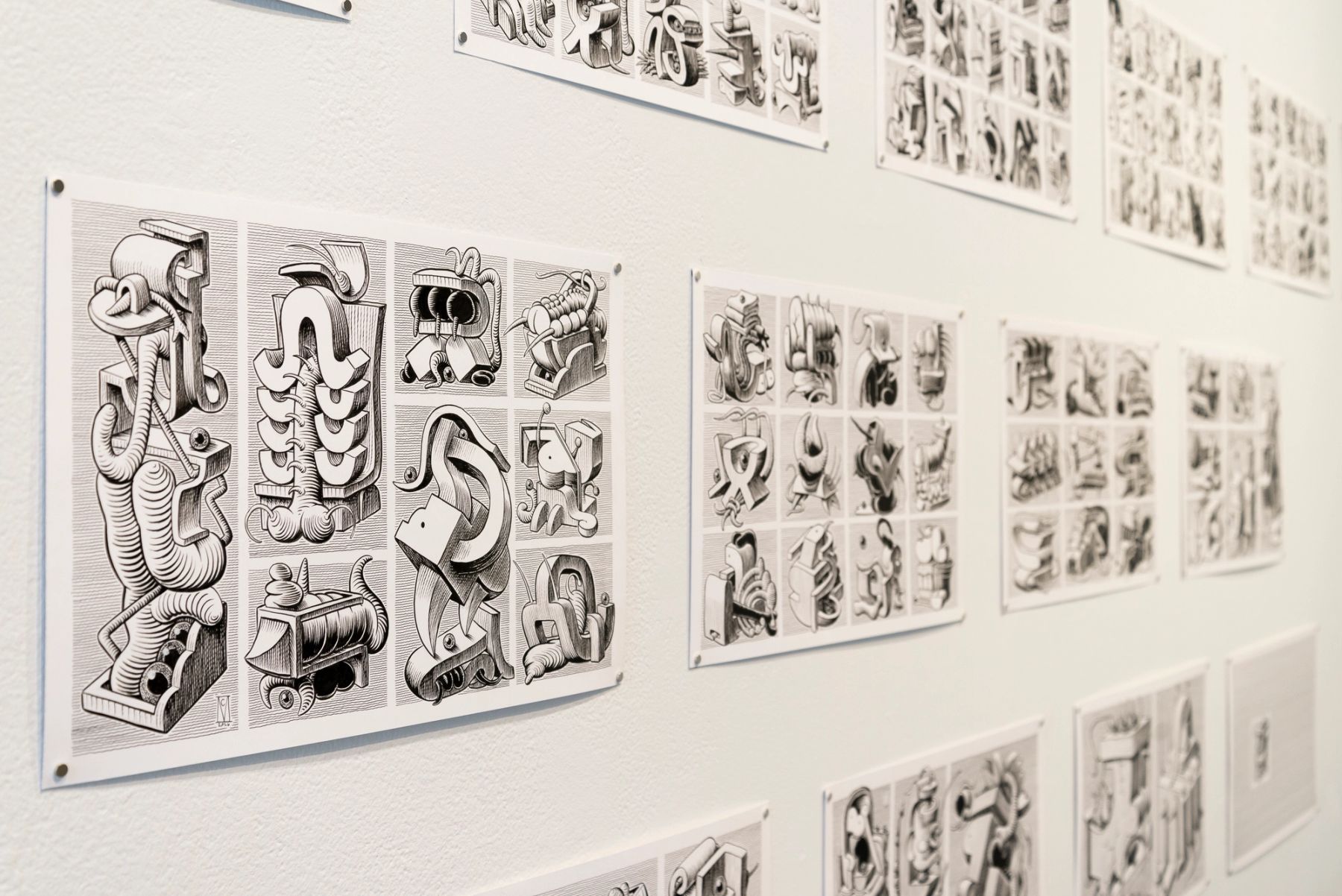 Bounty: 2016 MECA Faculty Biennial installation view.