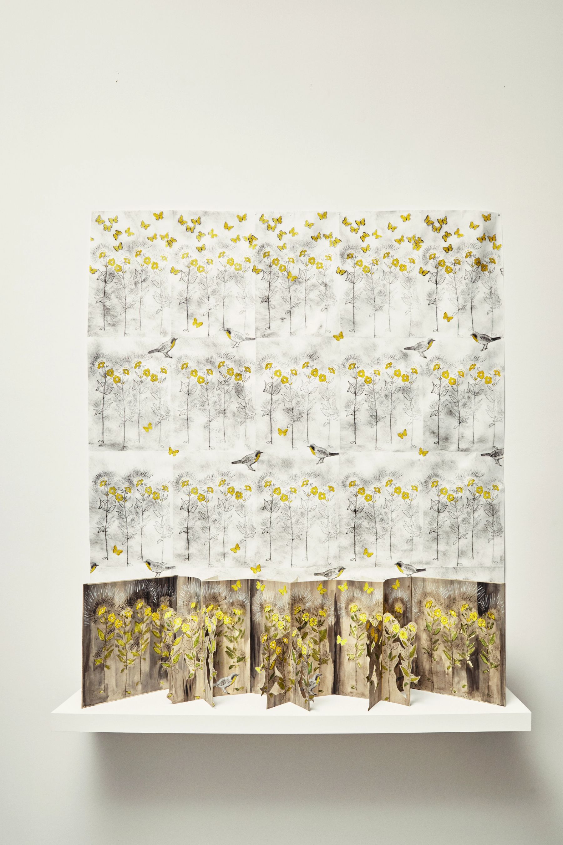 Rebecca Goodale, Evening Primrose #1 + #2, 2019.