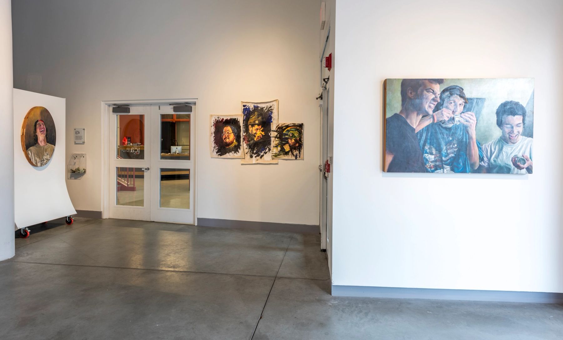 Brothers, Some Good Times, and The Last Huraa installation view.