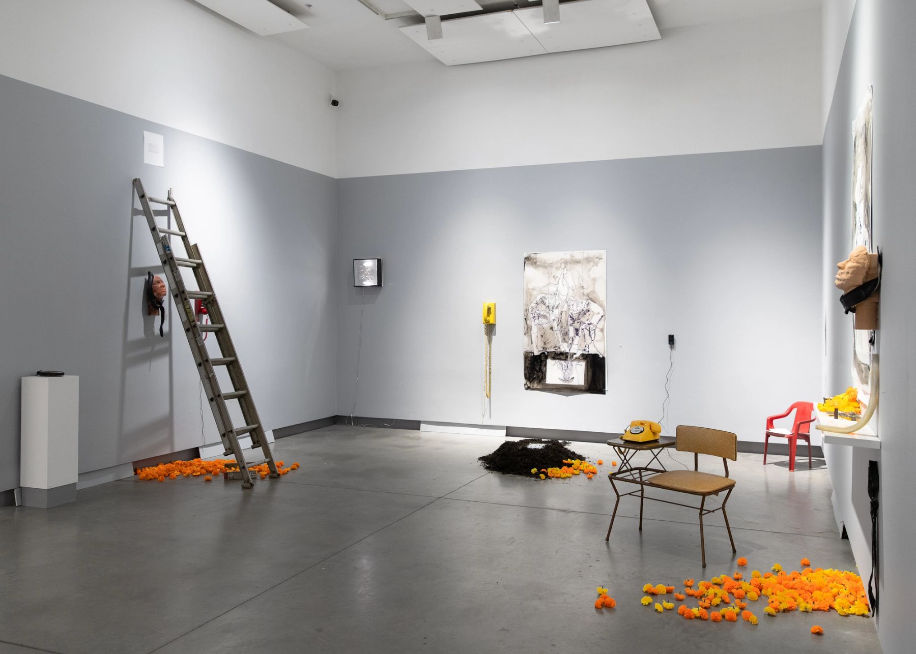 2023 MFA Thesis Exhibition, installation view.