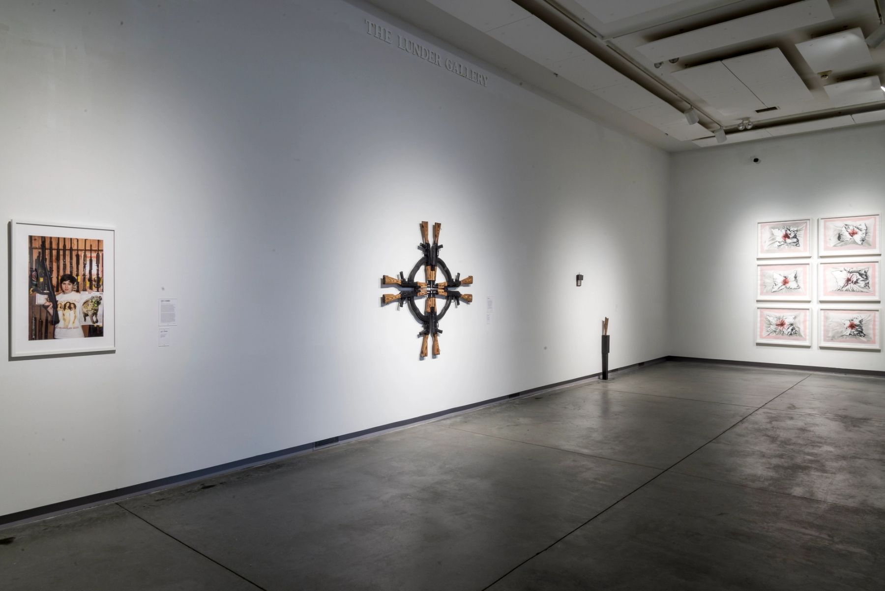 UNLOADED installation view.