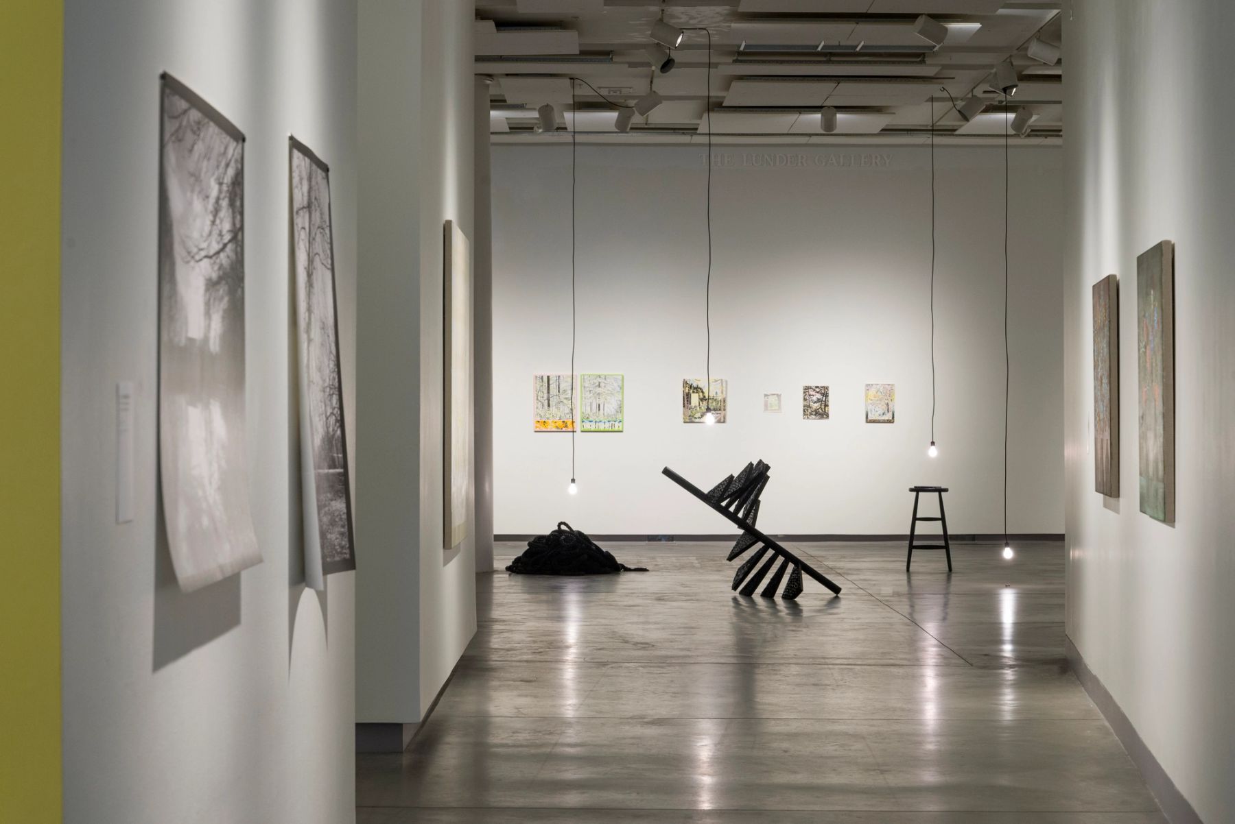 Bounty: 2016 MECA Faculty Biennial installation view.