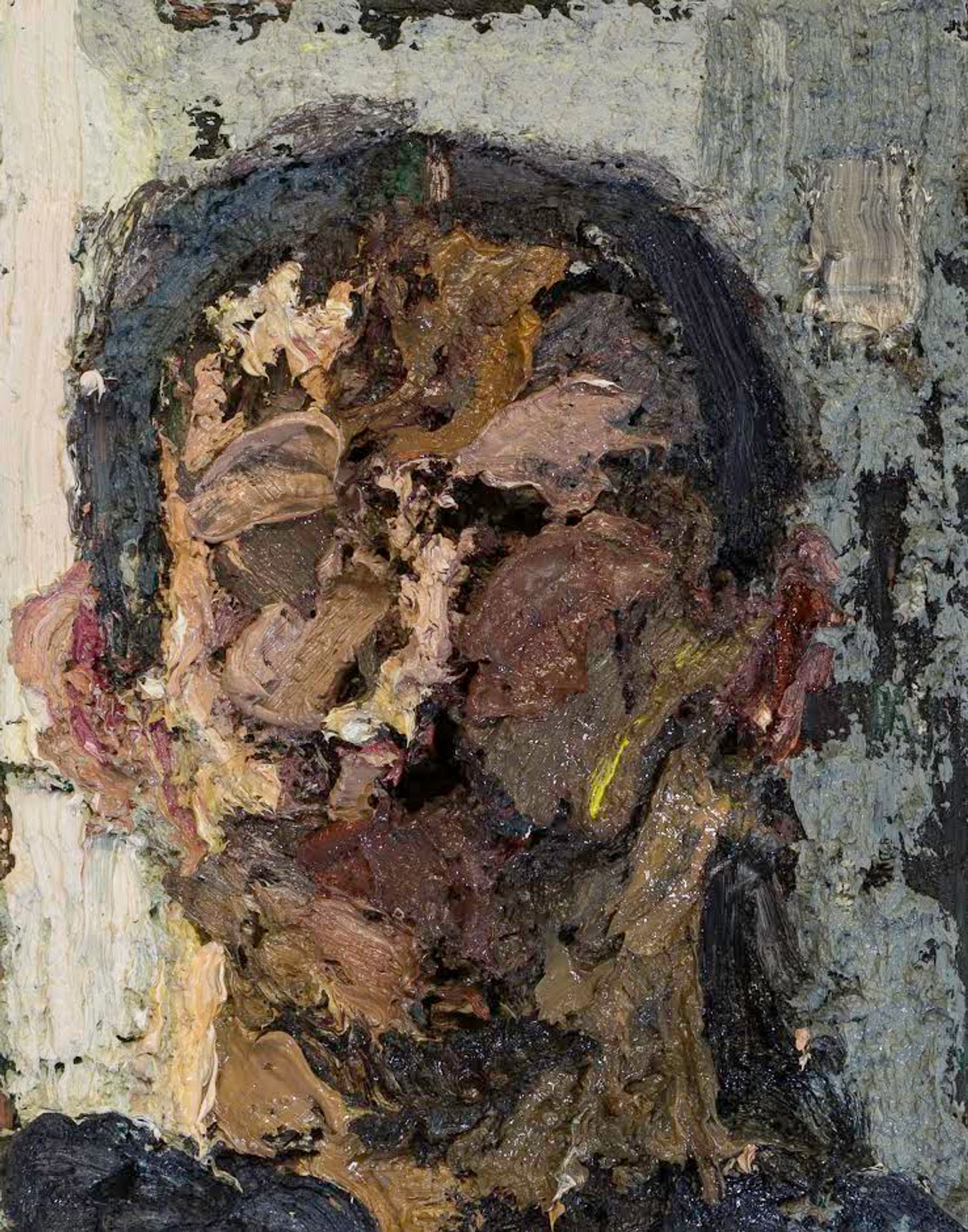 Herman Aguirre, Self Portrait void No. 2, 2017.