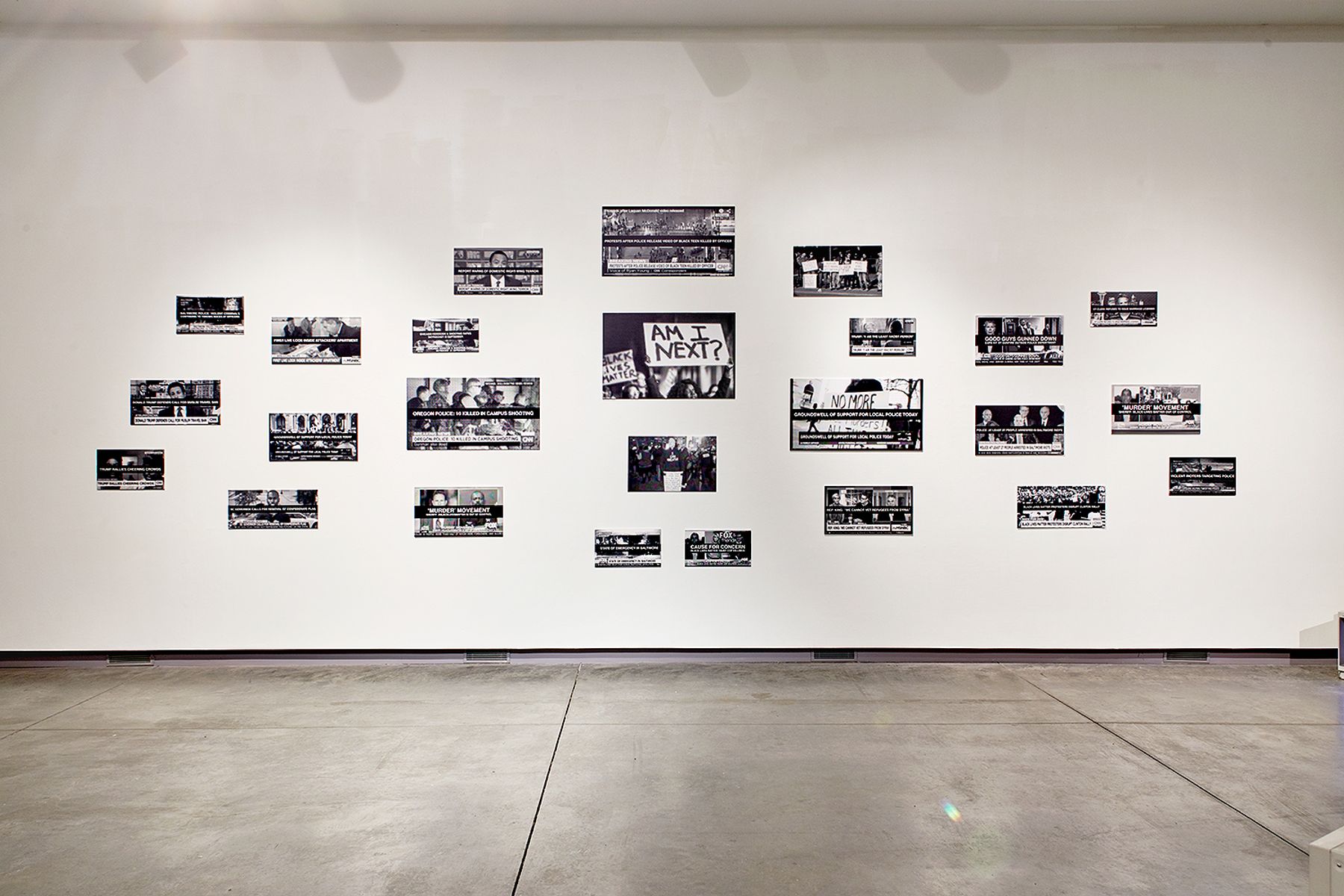 Tinderbox installation view.