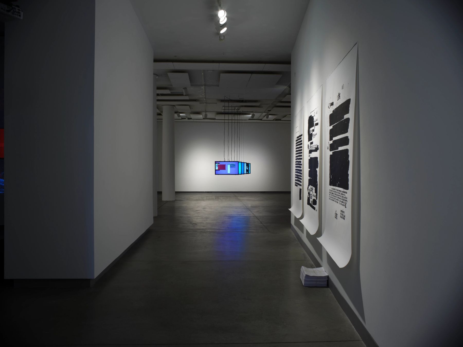 Monitor: Surveillance, Data, and the New Panoptic, installation view.