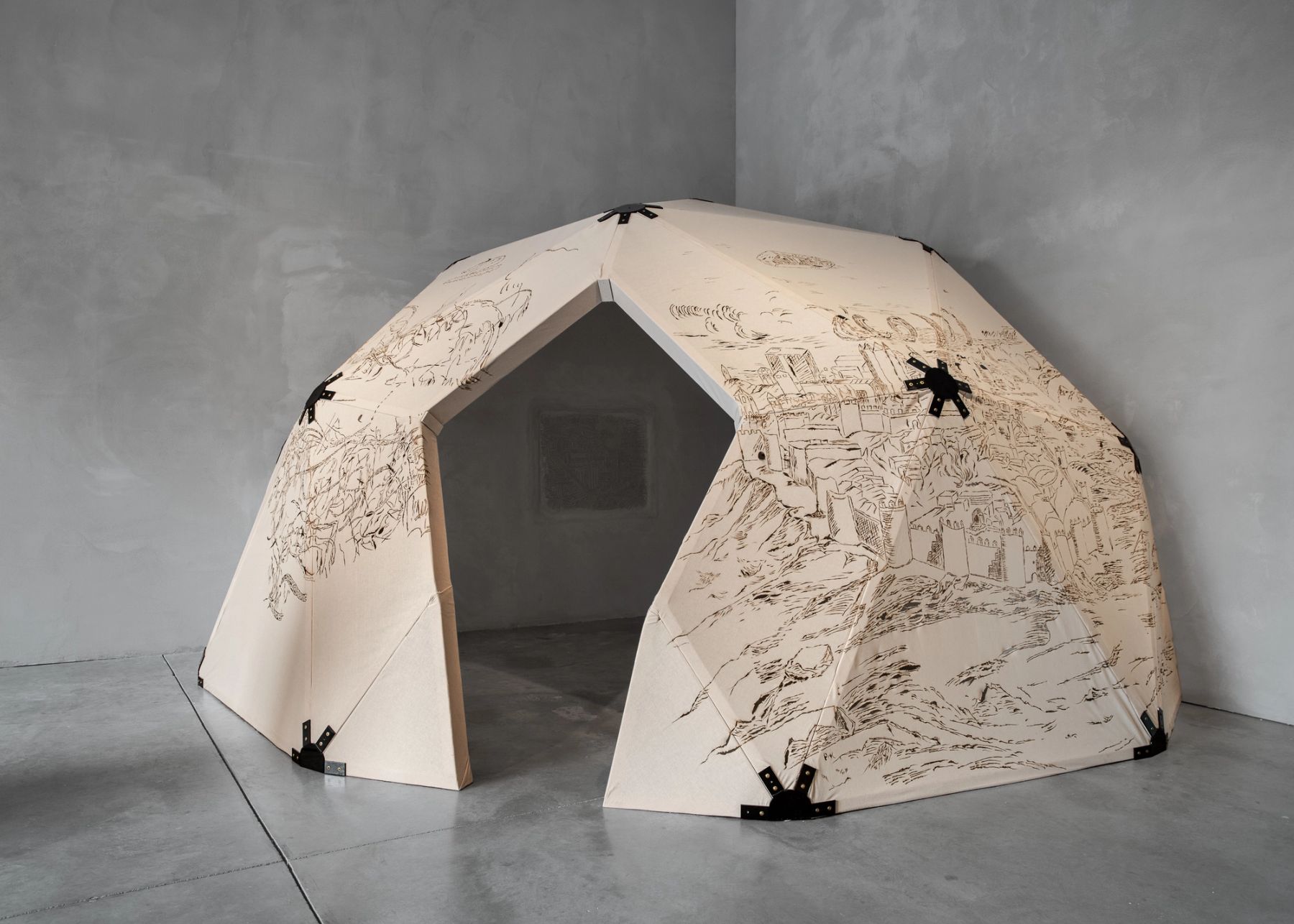 Cole Lu, Stoicheion, 2024 (installation).
