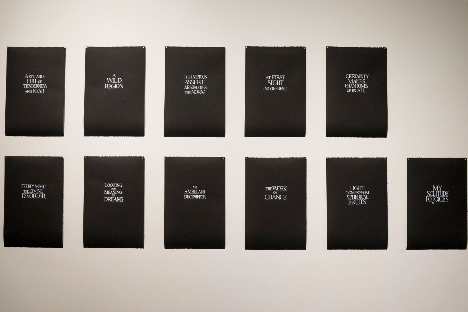 Bounty: 2016 MECA Faculty Biennial installation view.