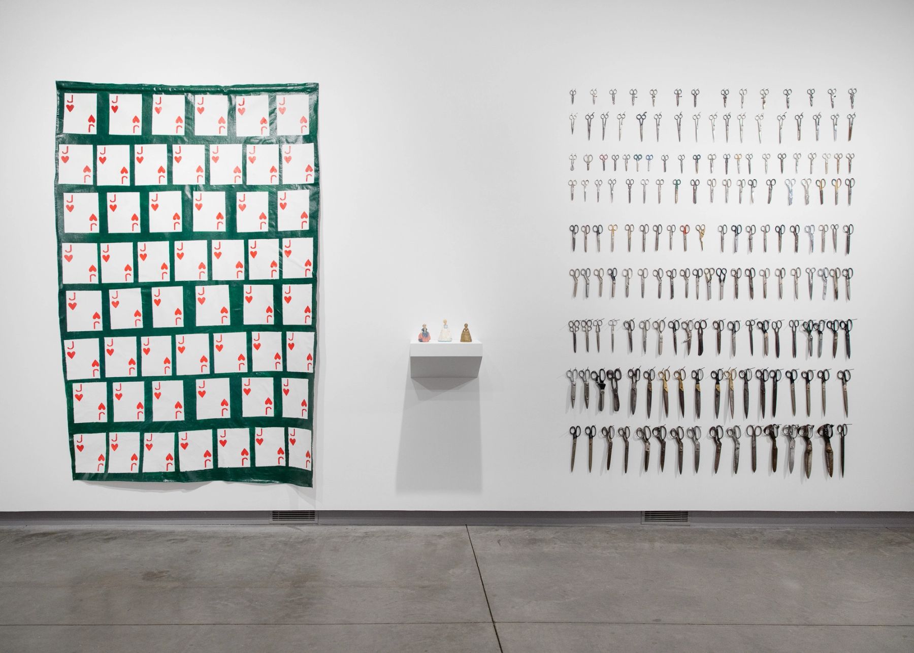 Sorry We Missed You installation view with work by J Love.