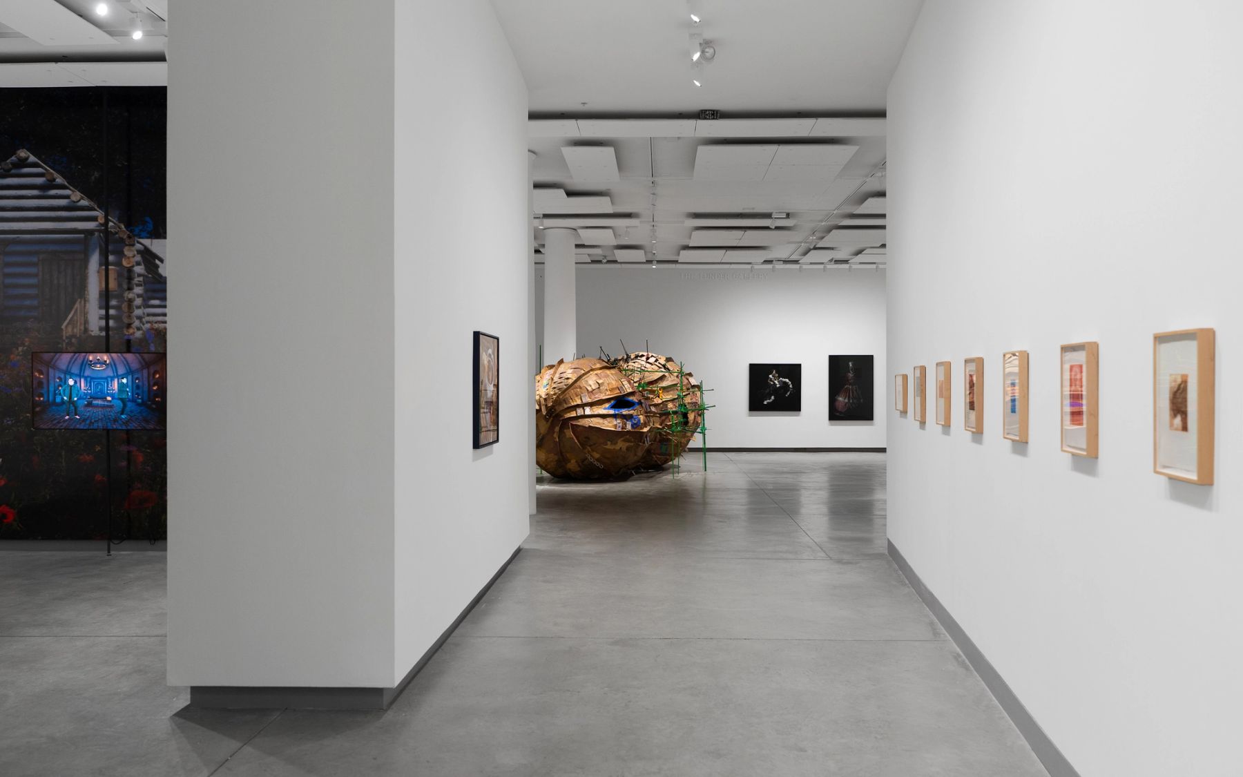 otherwise, installation view with works by Tourmaline, Pap Souleye Fall, Ayana V. Jackson, and Alex Jackson.