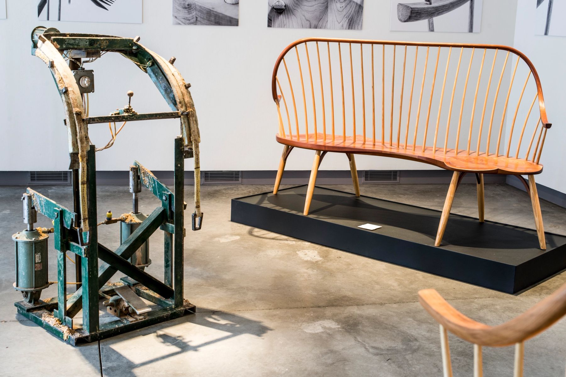 Thomas Moser: Legacy in Wood installation view.