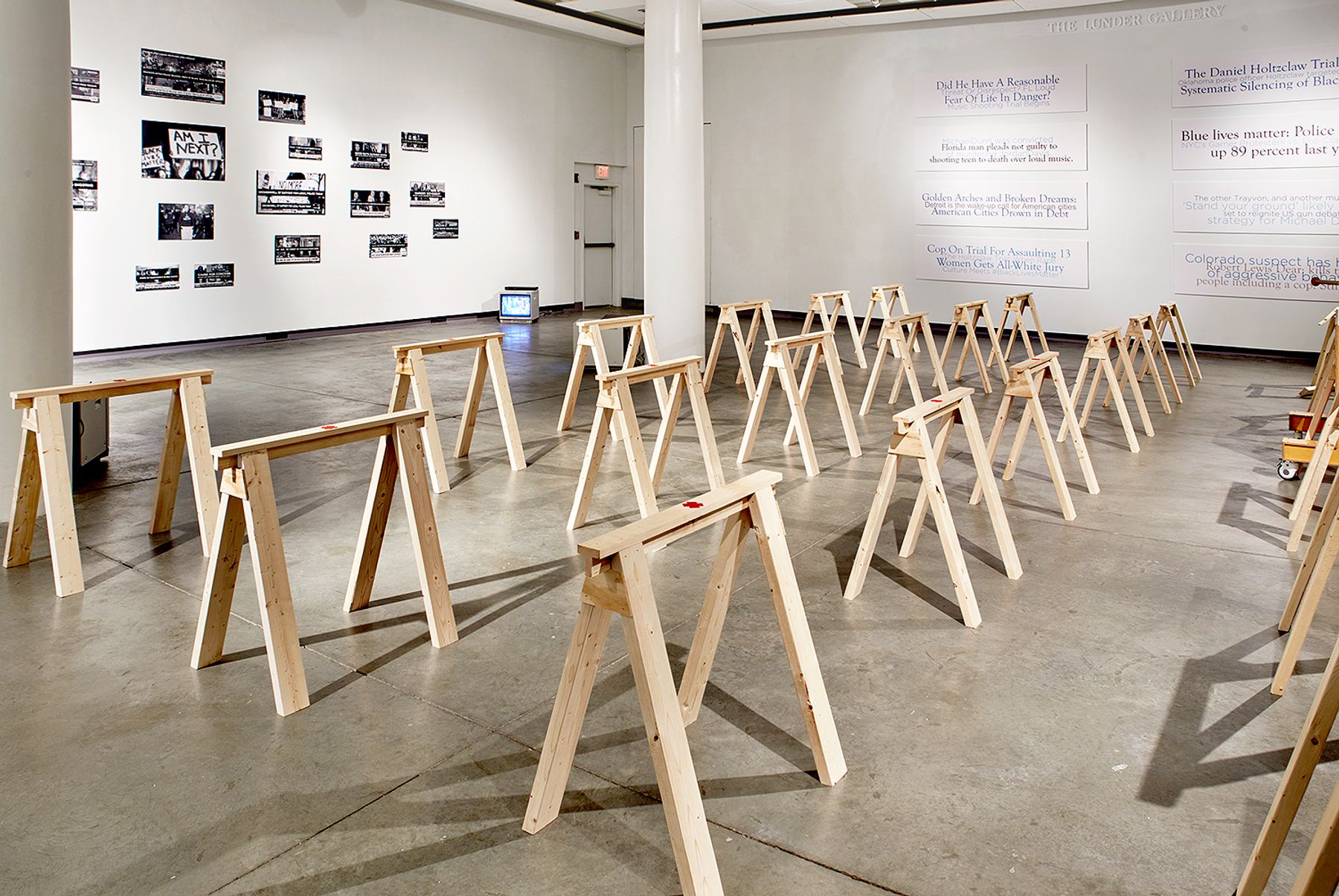 Tinderbox installation view.