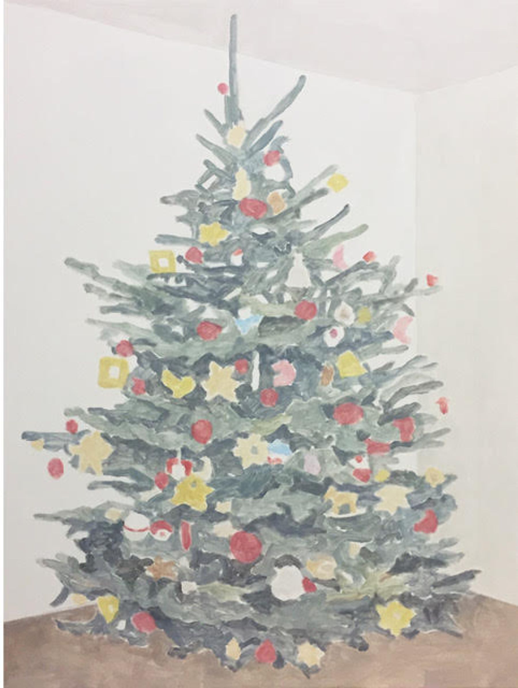 Francesca Fuchs, Xmas Tree (open branches), 2016.