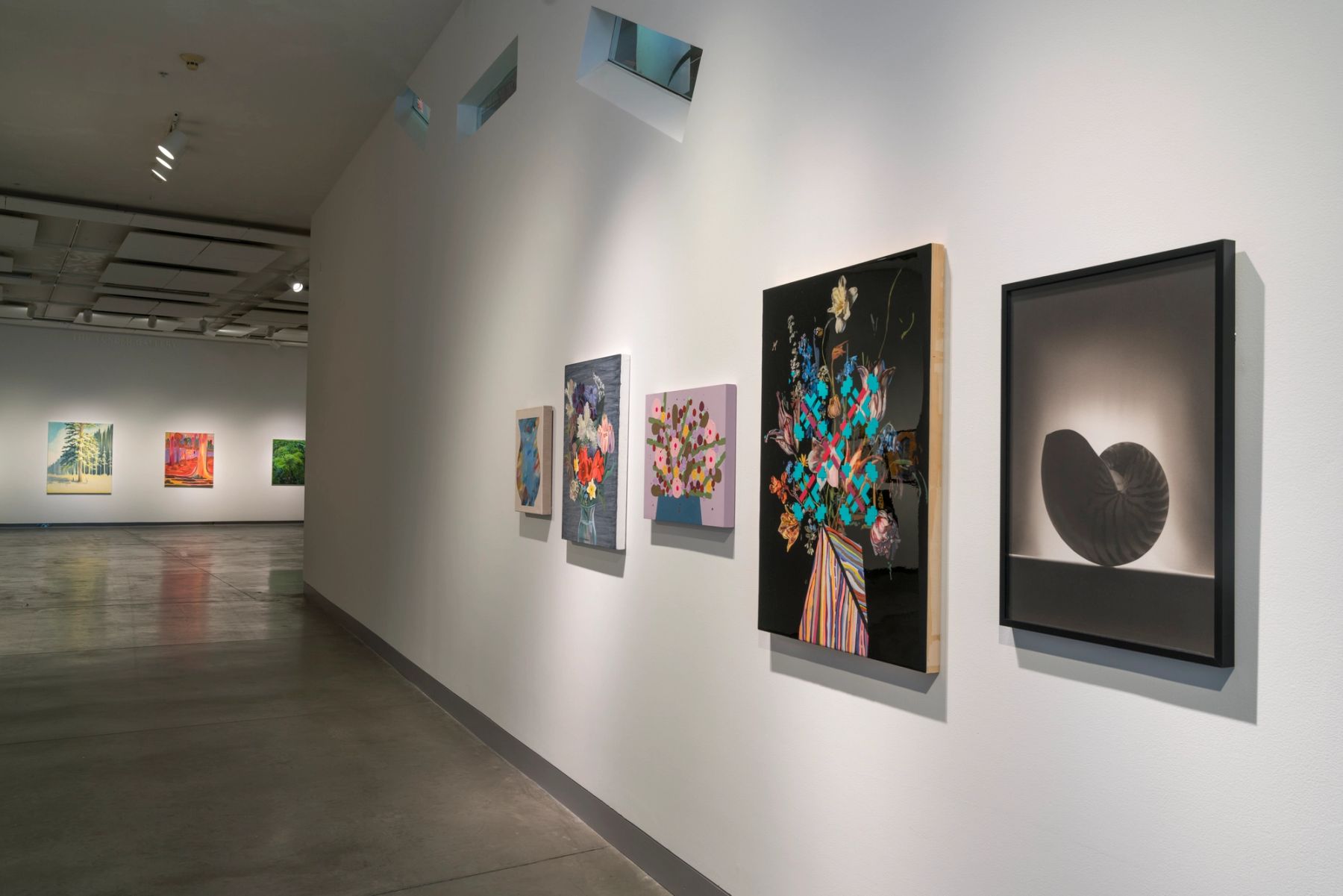 American Genre Contemporary Painting installation view.