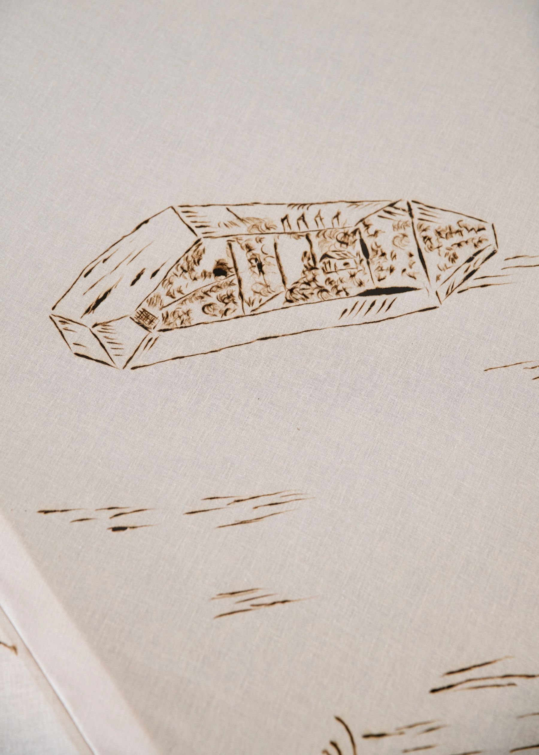 Cole Lu, Home is a maze when no one agrees on time. (Stoicheion) (detail), 2024.