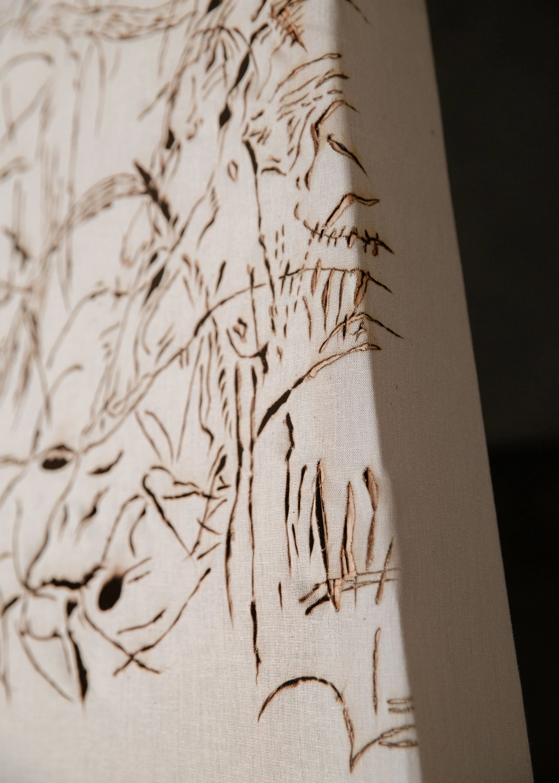 Cole Lu ,Home is a maze when no one agrees on time. (Stoicheion) (detail), 2024.