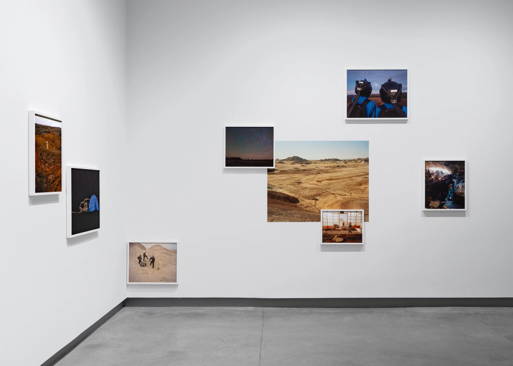 otherwise, installation view with works by Cassandra Klos.