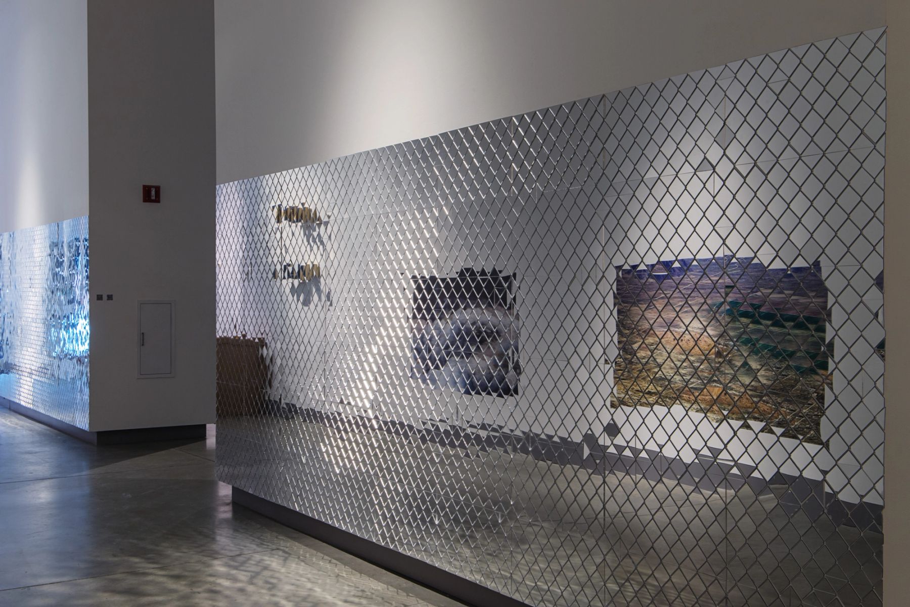 You Never Know How You Look Through Other People's Eyes installation view with work by Jaclyn Jacunski.