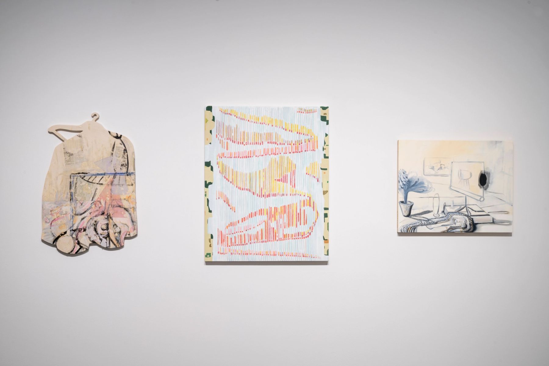 American Genre Contemporary Painting installation view.