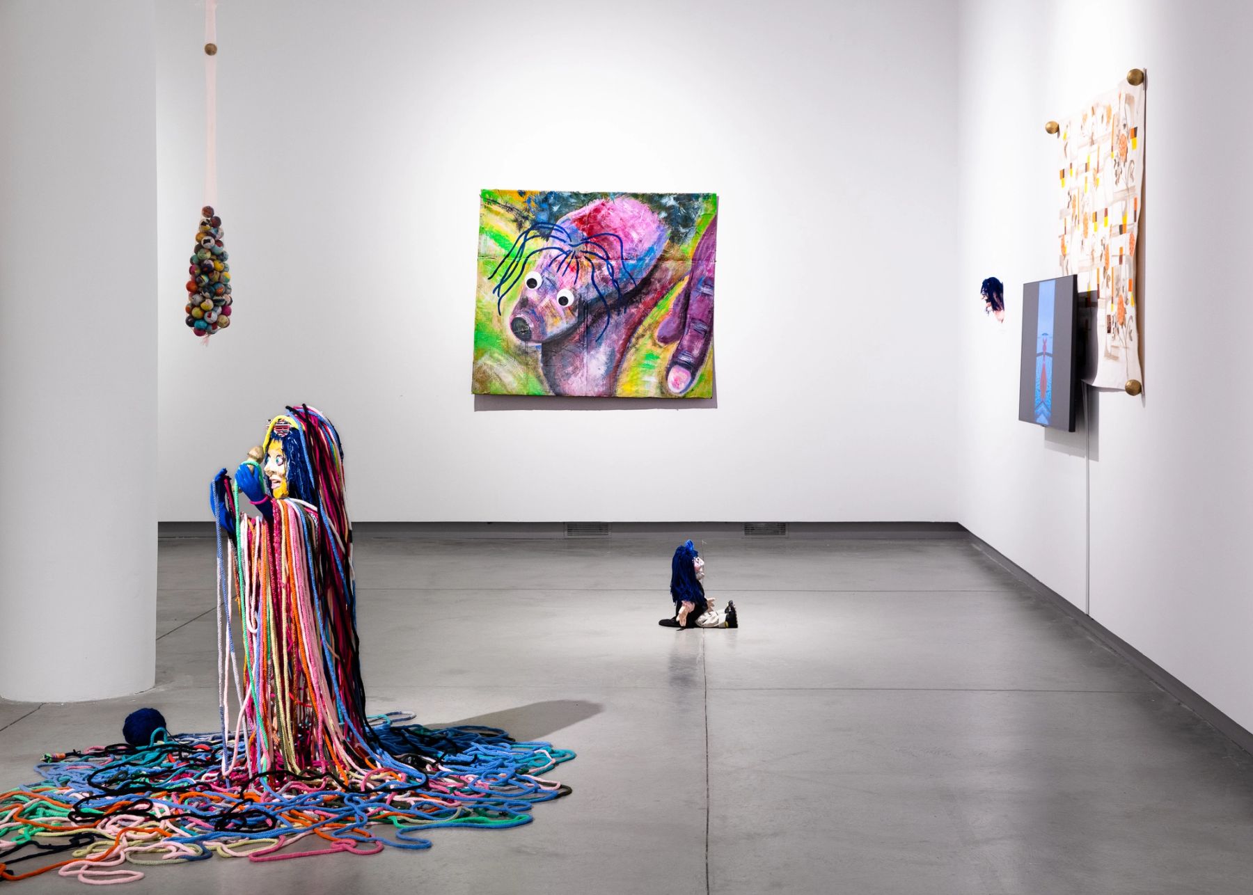 2024 MFA Thesis Exhibition, installation view.