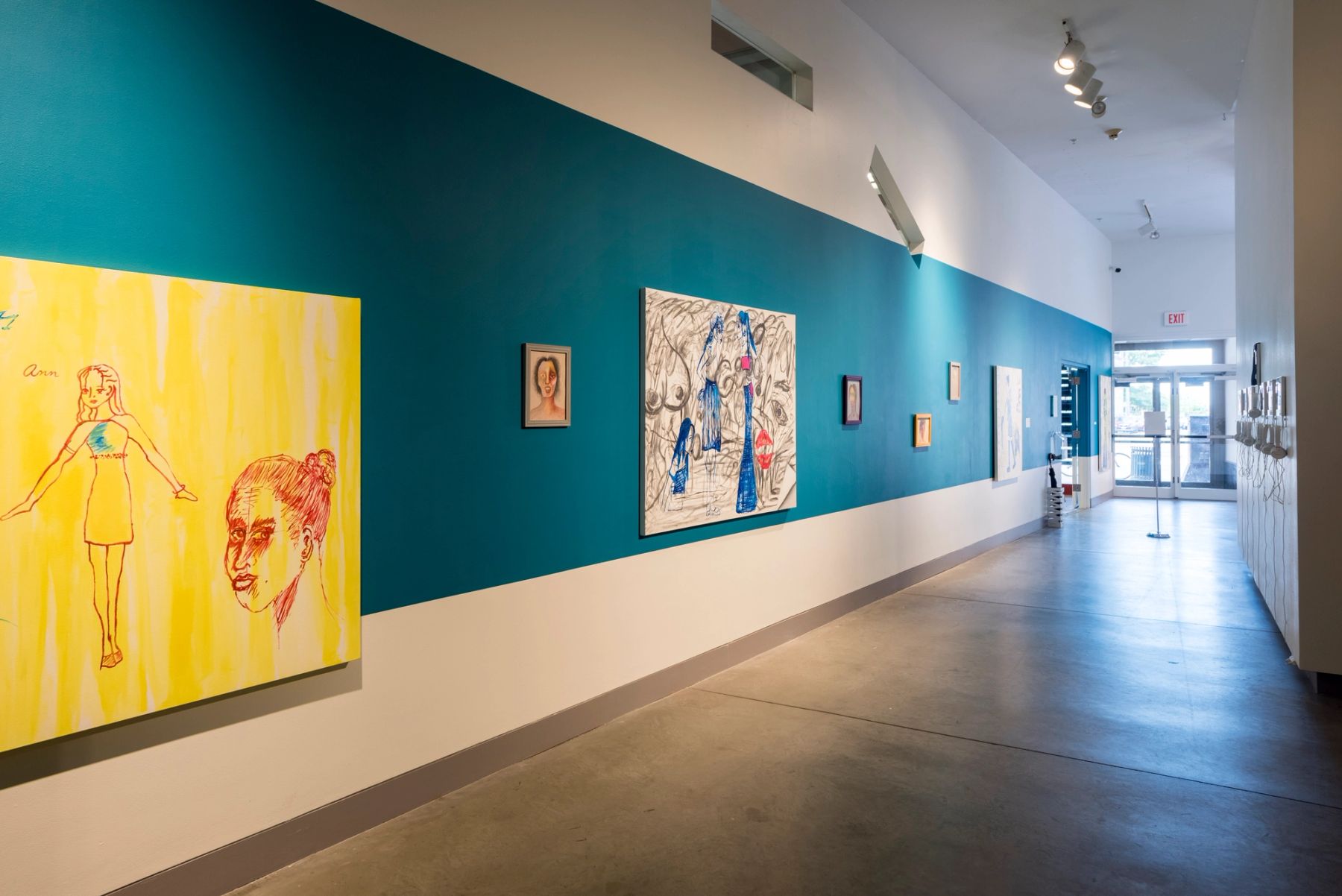 Ann Hirsch: Sharing Love installation view.
