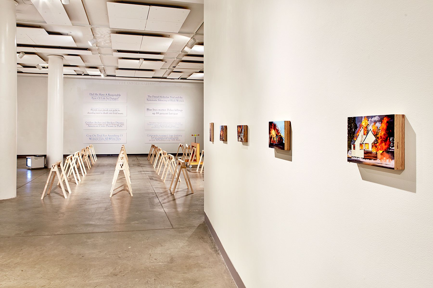 Tinderbox installation view.