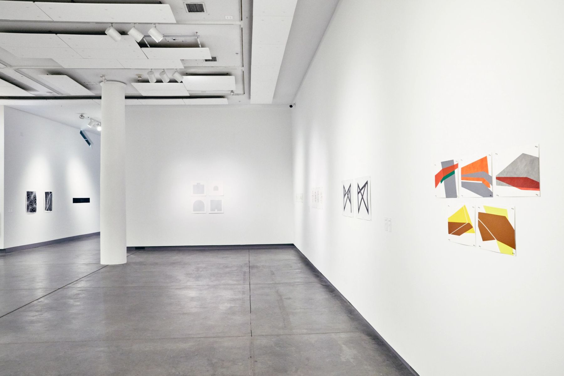 Drawing Now installation view.