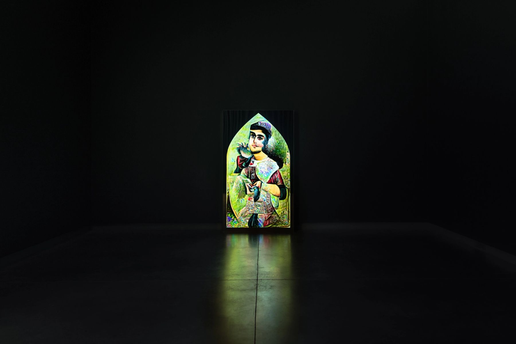 Morehshin Allahyari, ماه طلعت Moon-faced, 2022.
