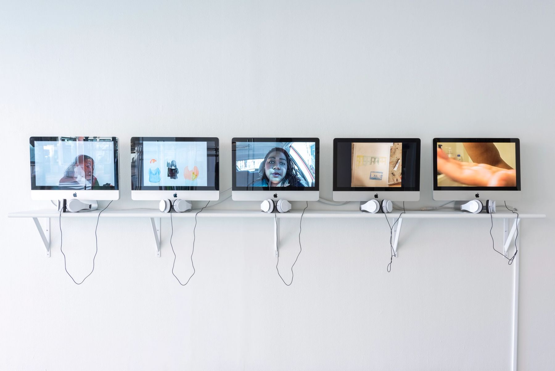 2016 MFA Thesis Exhibition installation view.