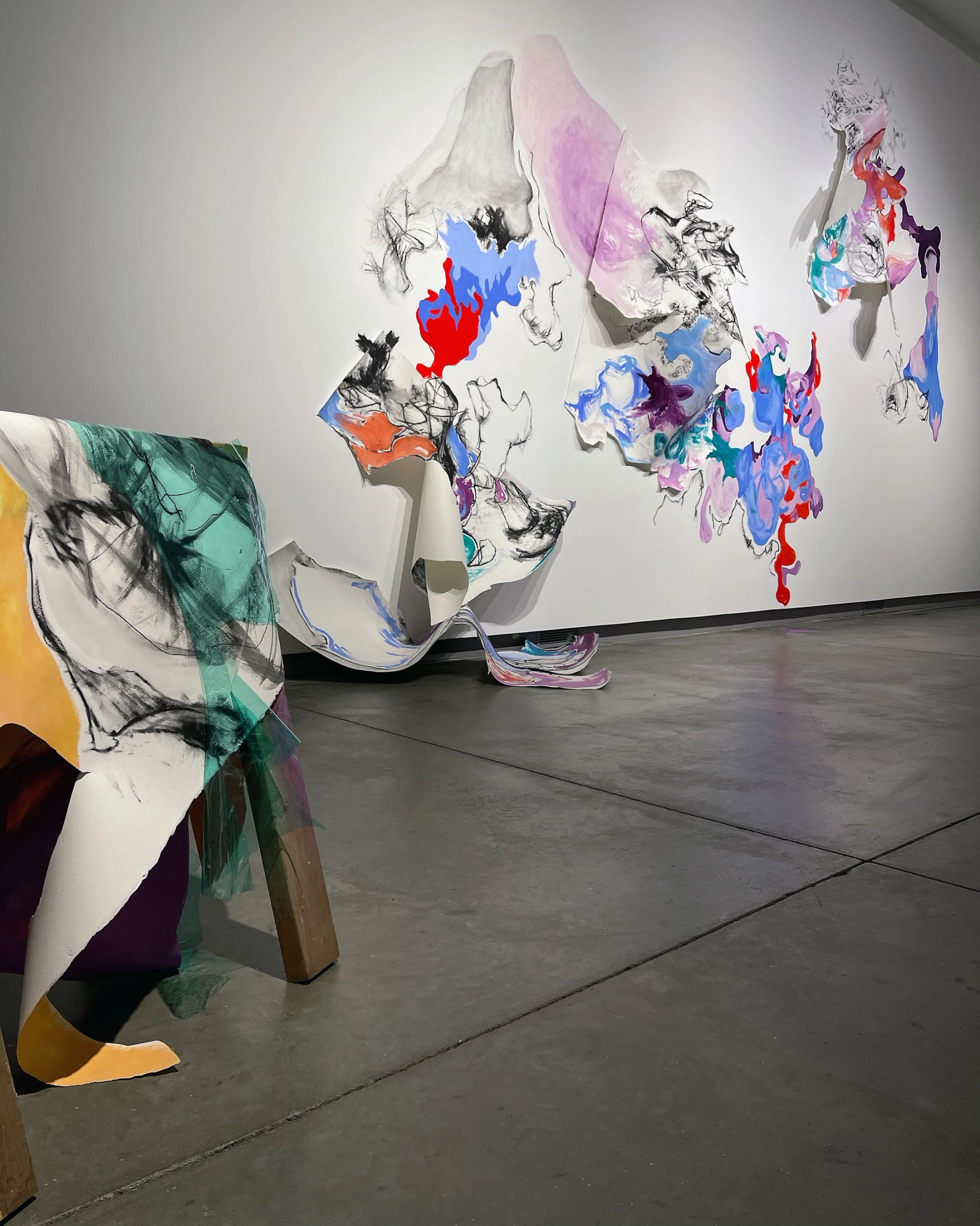 Poetics of Process, installation view. Photography by Carolyn Wachnicki.