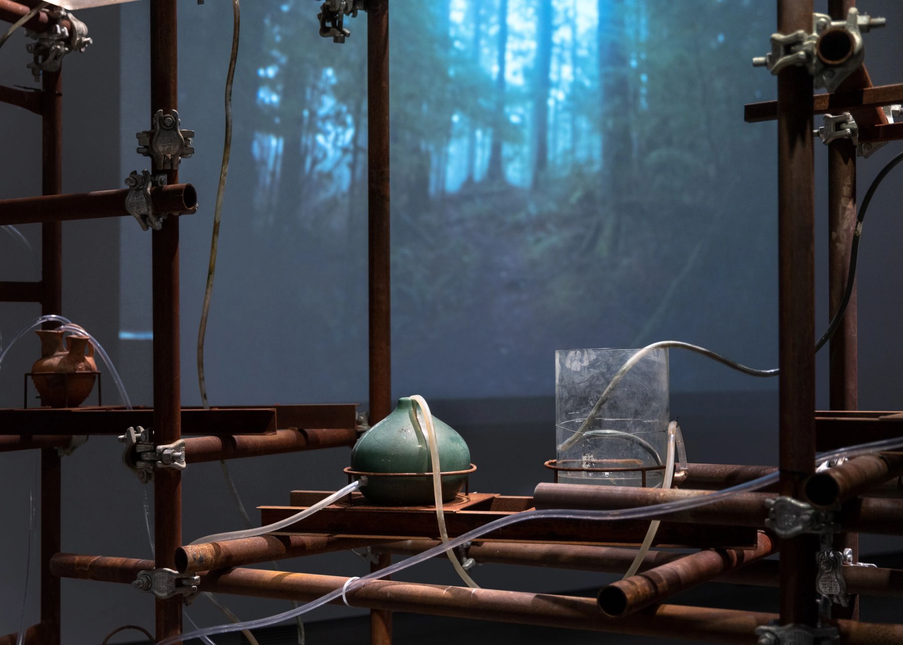 Mary Mattingly, Water Clock, detail.