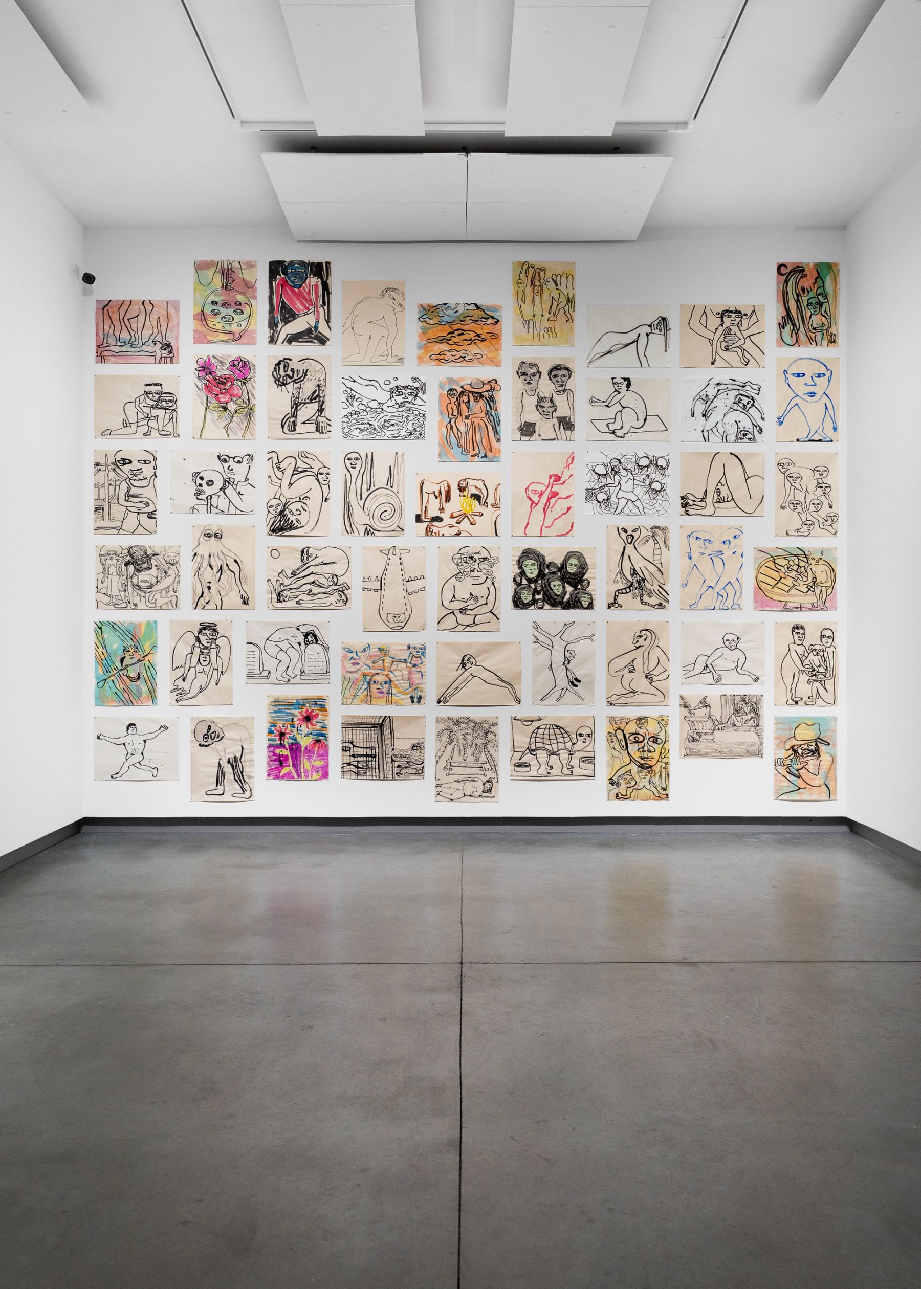Ralph Pugay, Selected Drawings, 2018–2025.