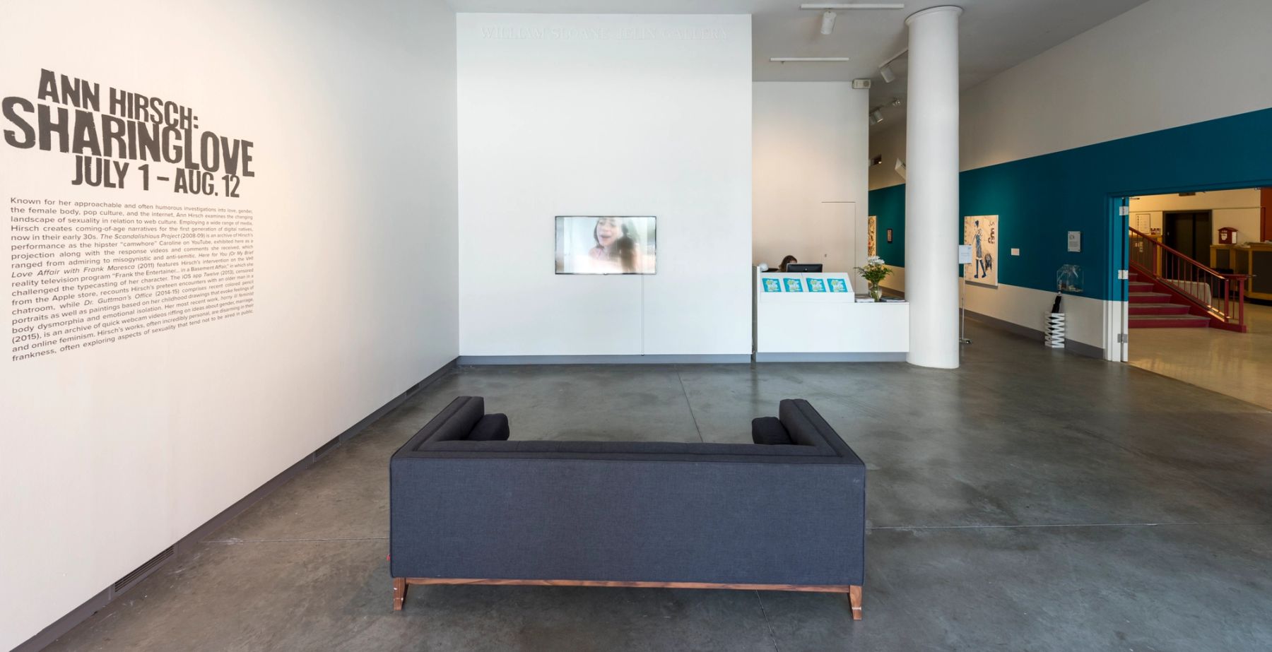 Ann Hirsch: Sharing Love installation view.