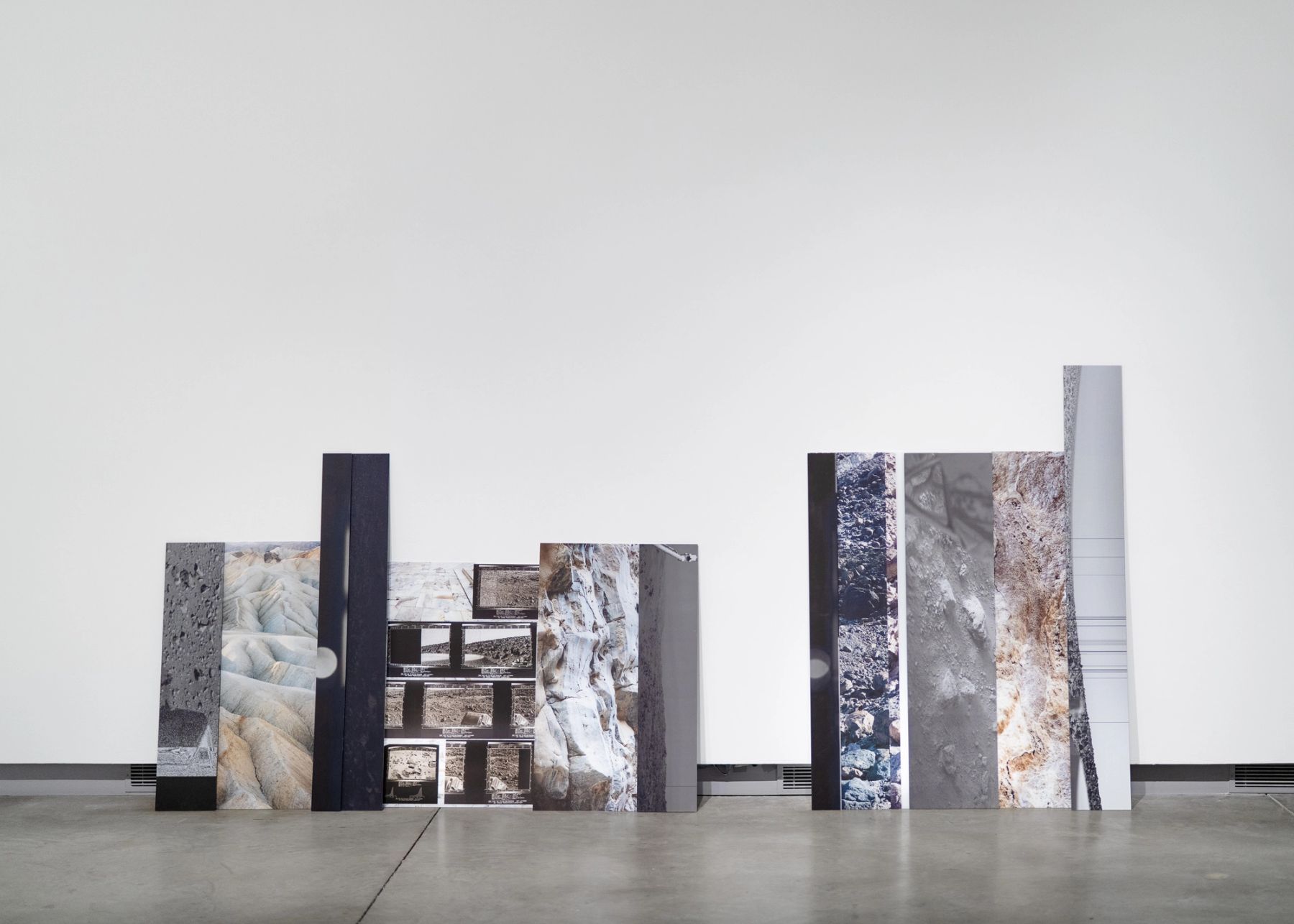 Sage Lewis, Grounded lightbox No. 1 (Mojave Desert, Amargosa Range, Agra, Grapevine Mountains, and March Chryse Planitia (the Plains of Gold/Utopia Planitia), 2021
