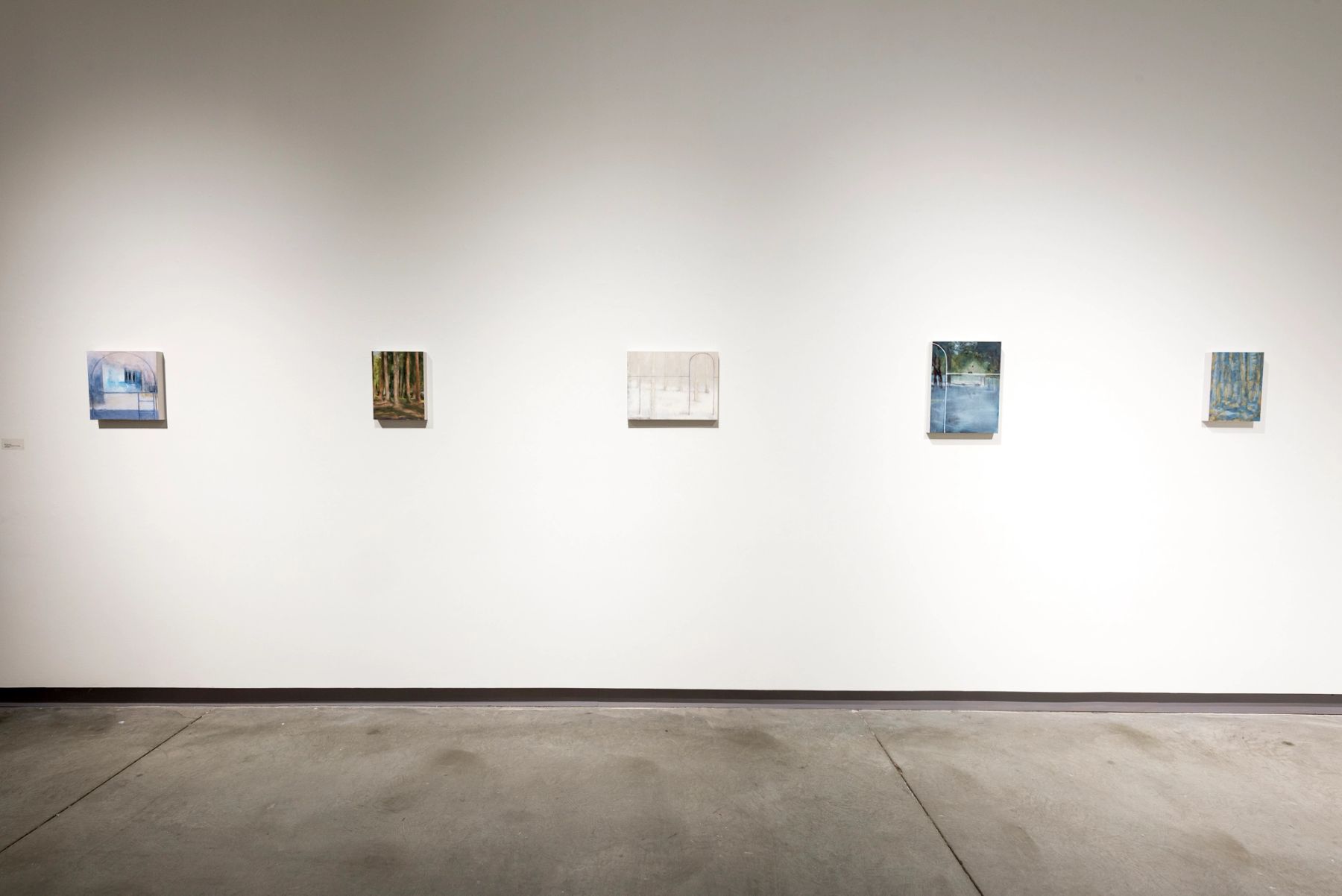 2016 MFA Thesis Exhibition installation view.