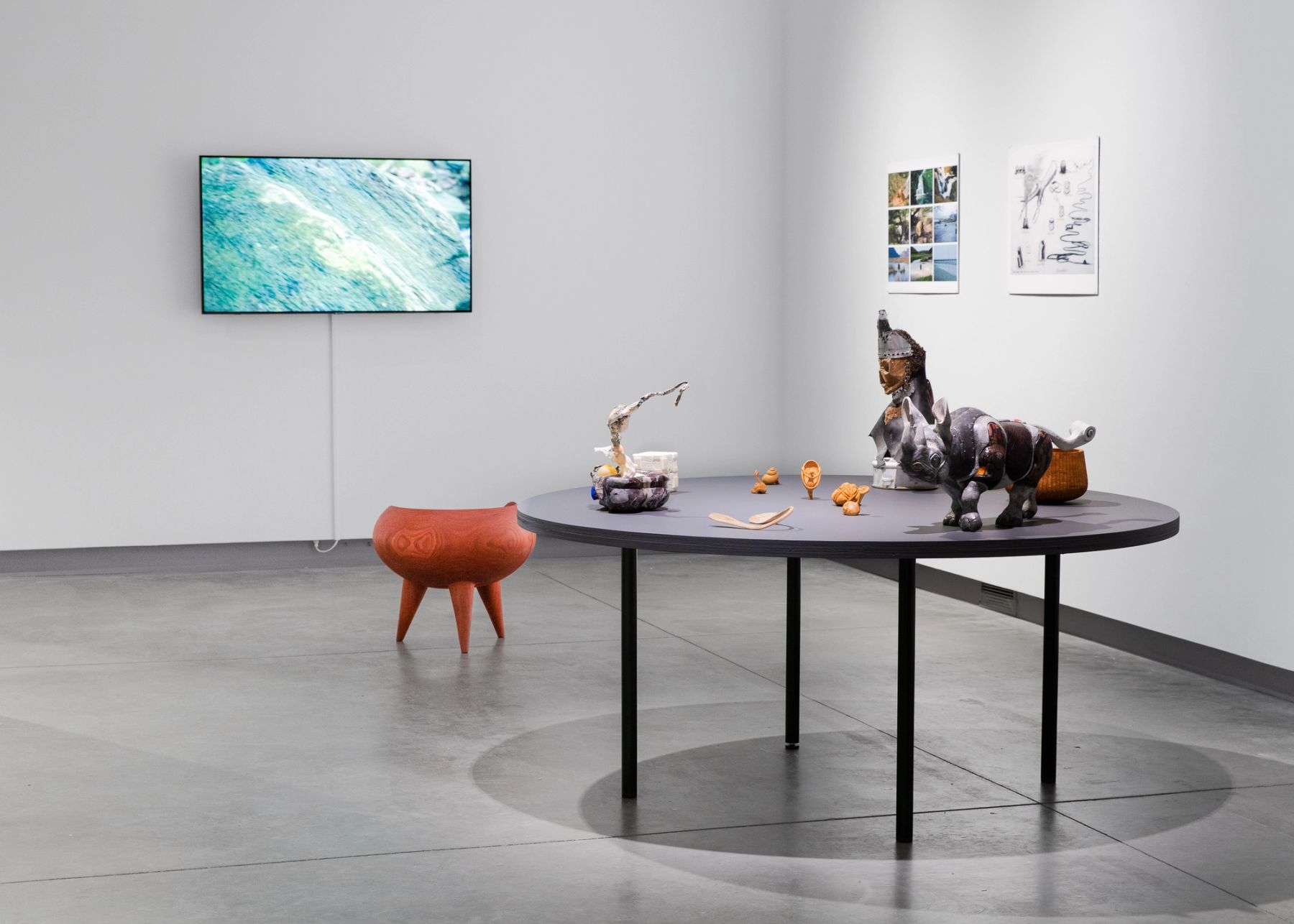 This is Out of Hand, 2023, installation view.