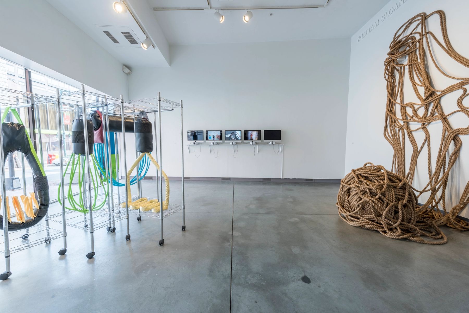 2016 MFA Thesis Exhibition installation view.