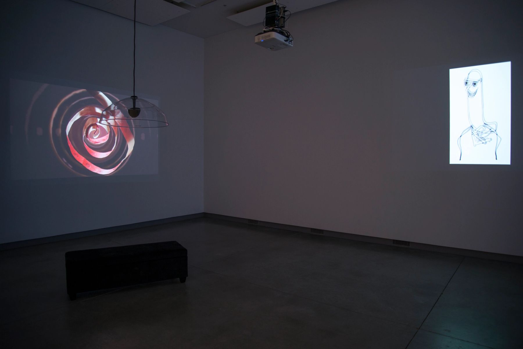 UNLOADED installation view.