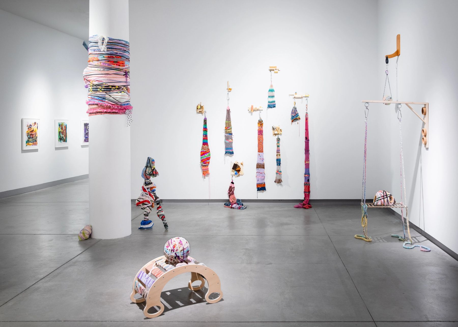 2024 MFA Thesis Exhibition, installation view.