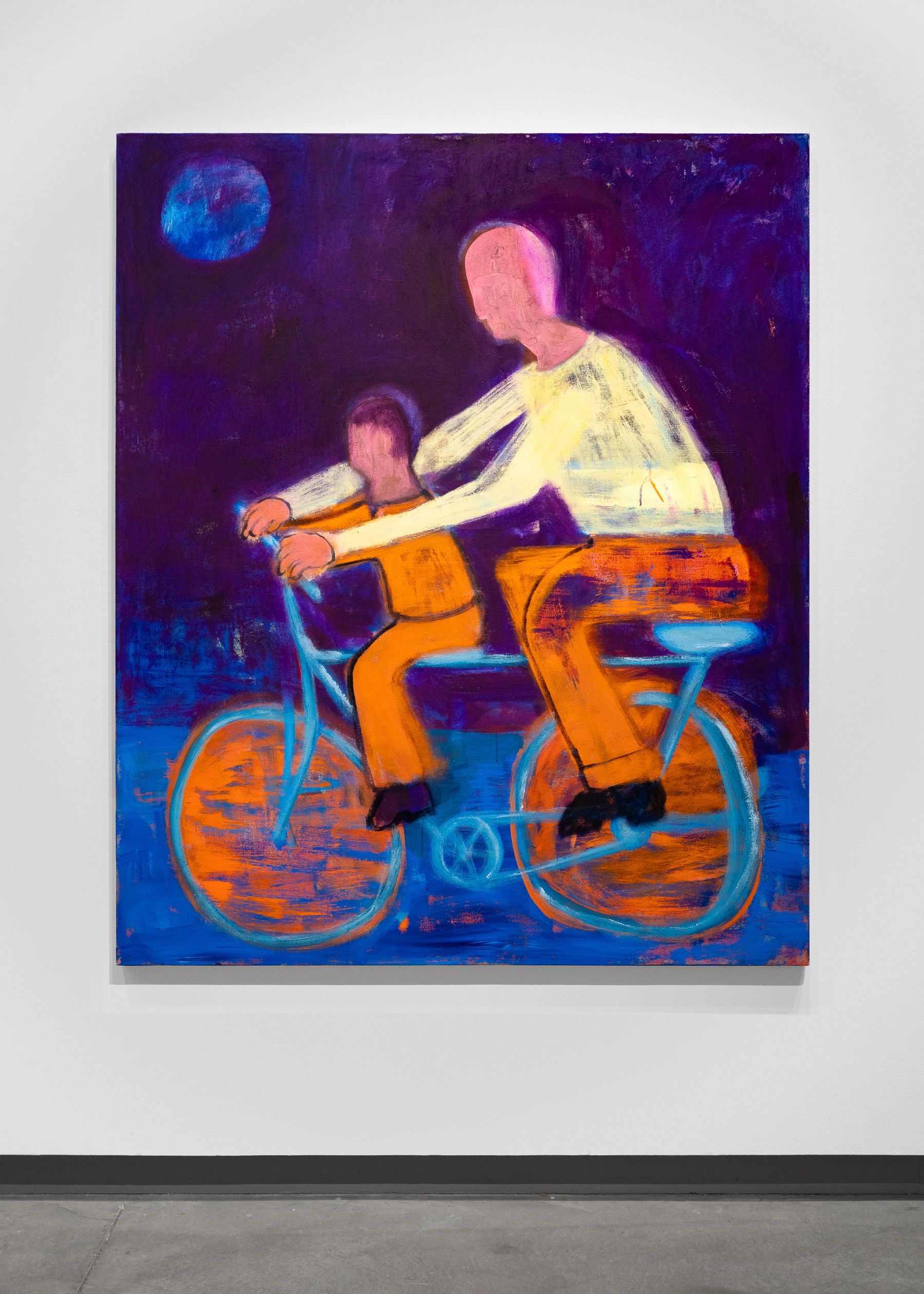 Katherine Bradford, Bicycle Built For Two, 2024.