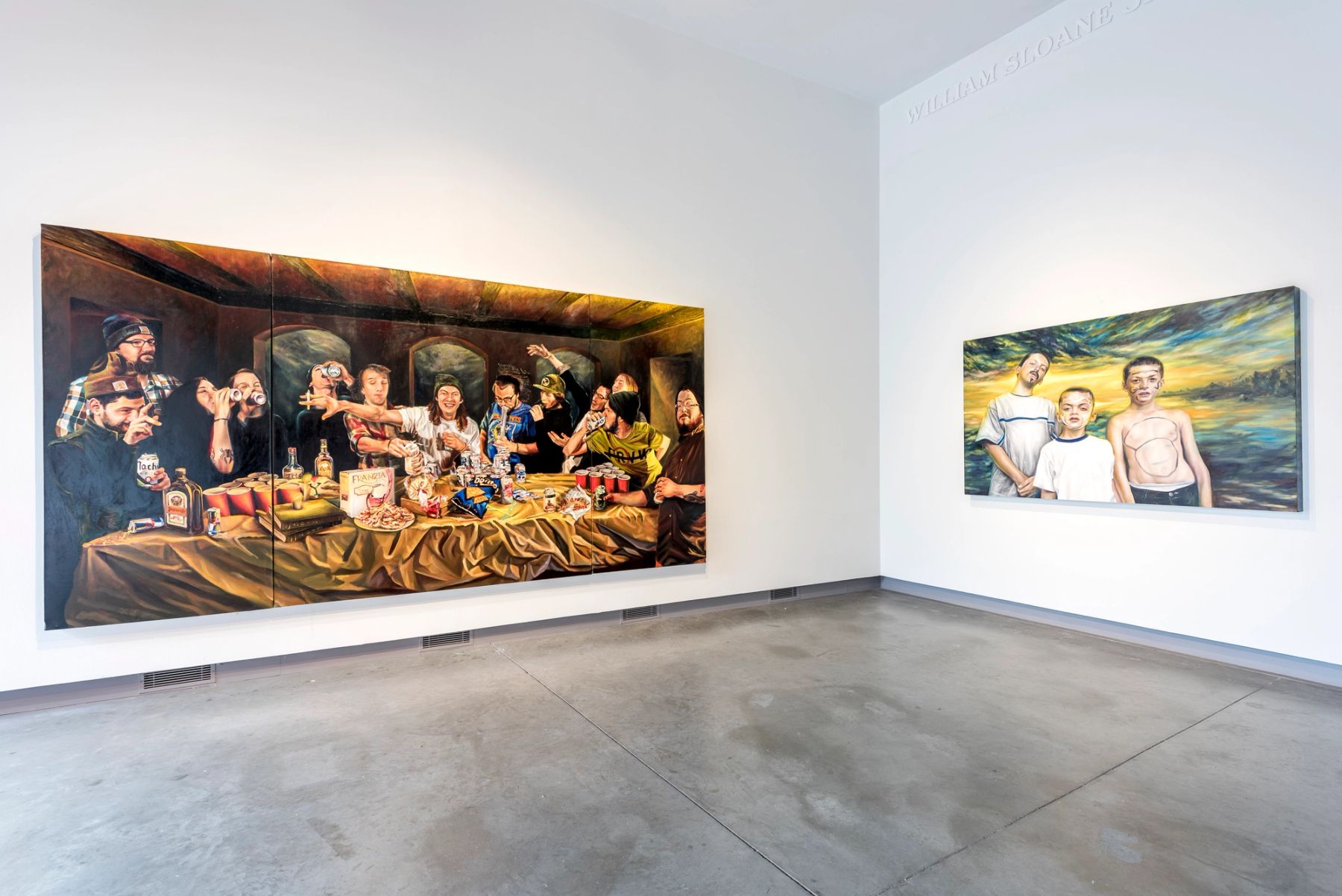 Brothers, Some Good Times, and The Last Huraa installation view.