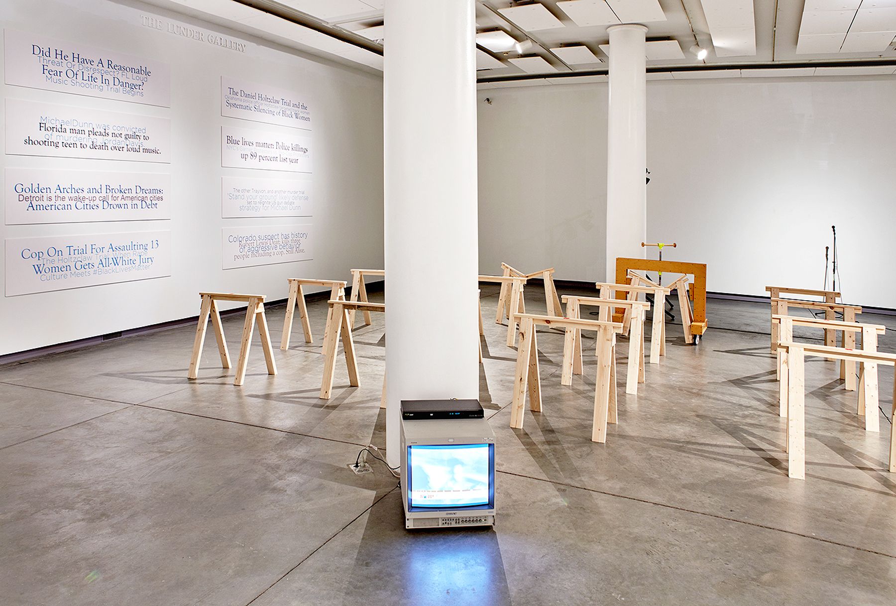 Tinderbox installation view.