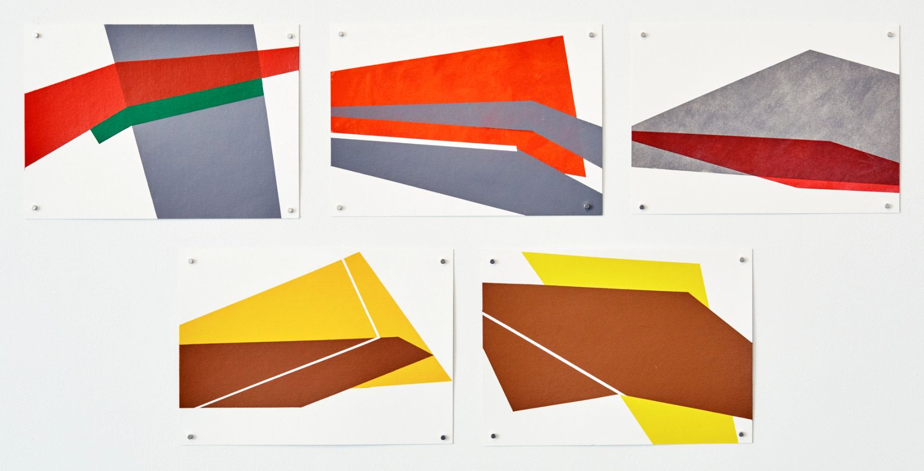 Jamel Sghaier, Composition 1-4, 7, 2018.