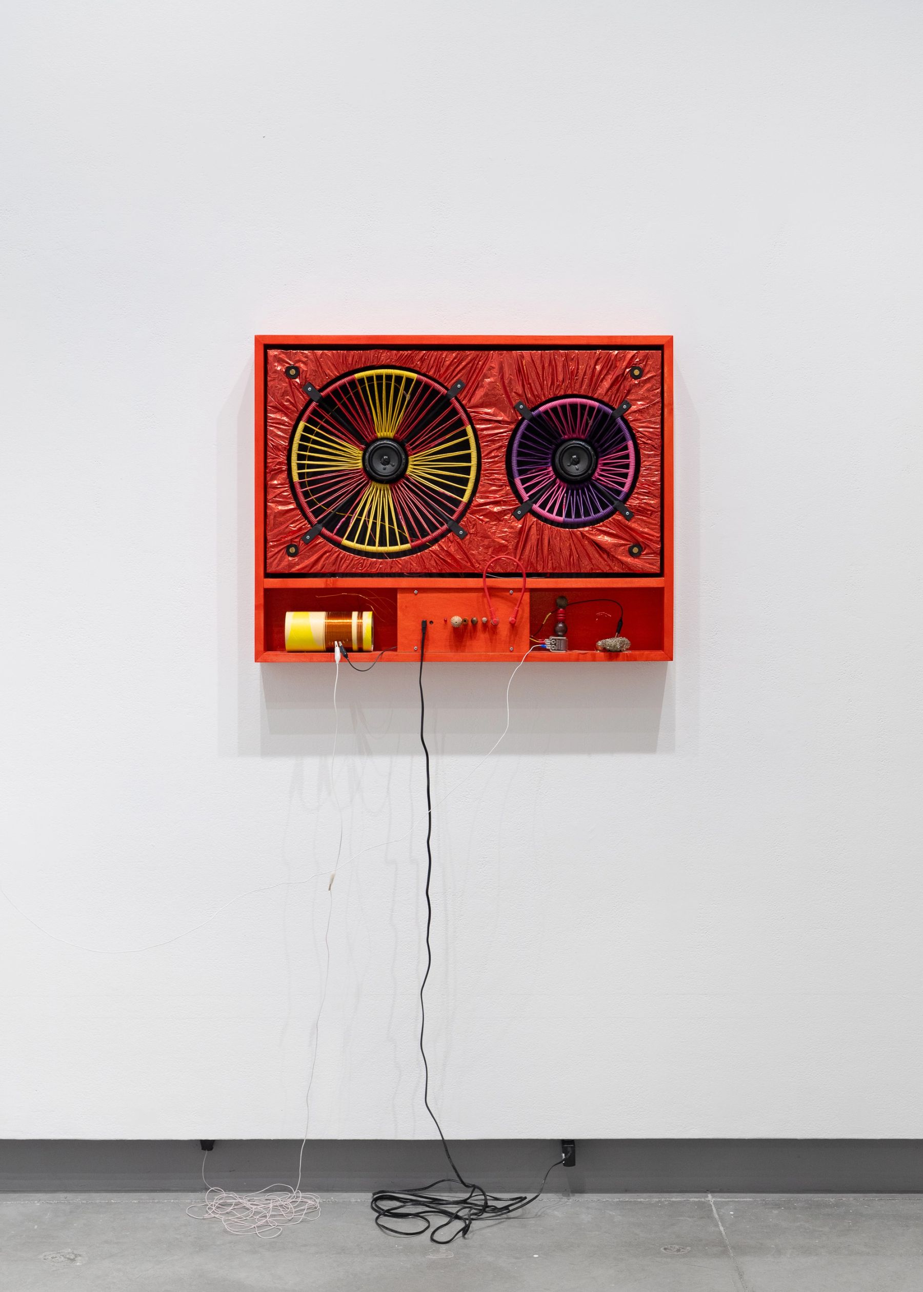 Peter Simensky, Cabinet - Cherry Red, 2023.