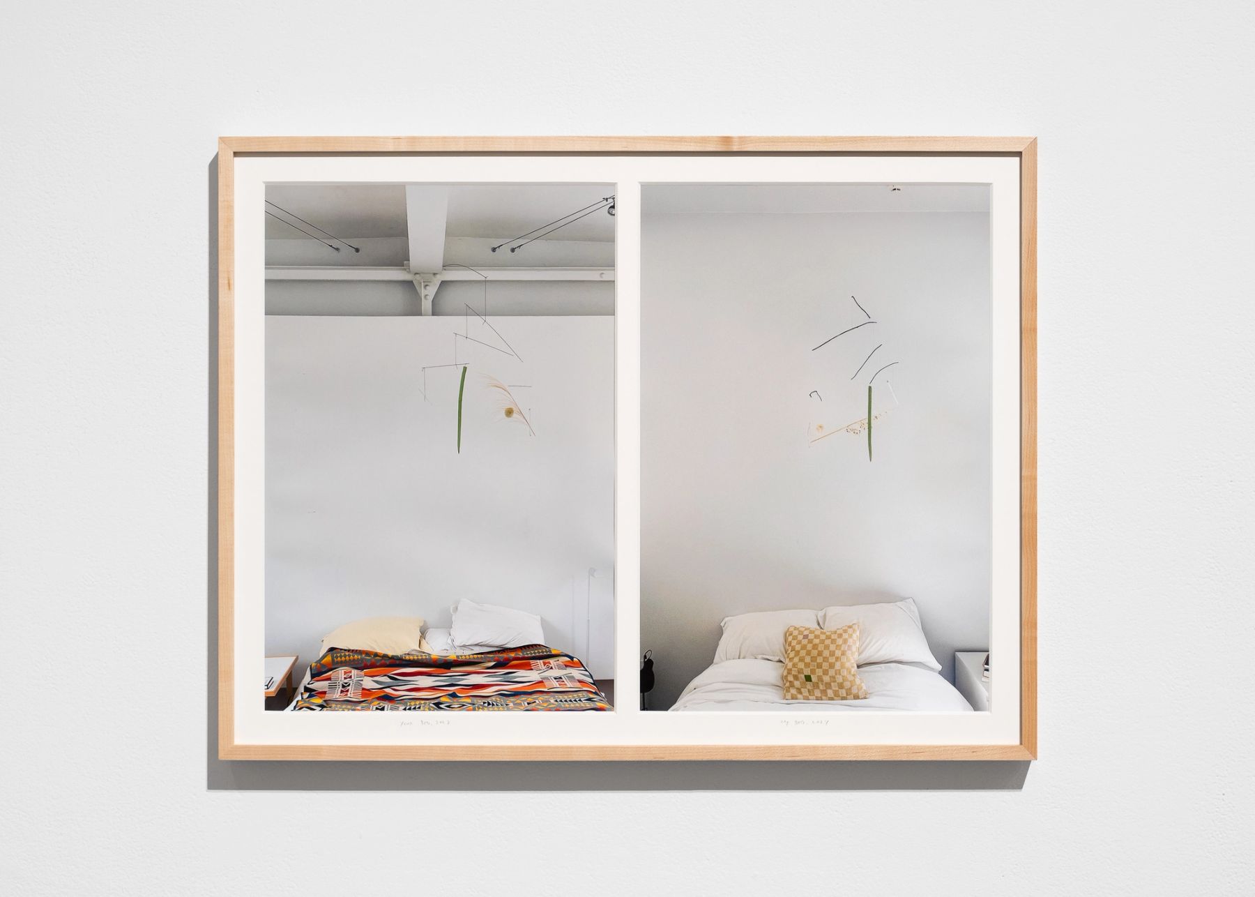 Cara Levine, Me Catch You: Dream Catcher Replica Mobile for Peter (detail), 2024.