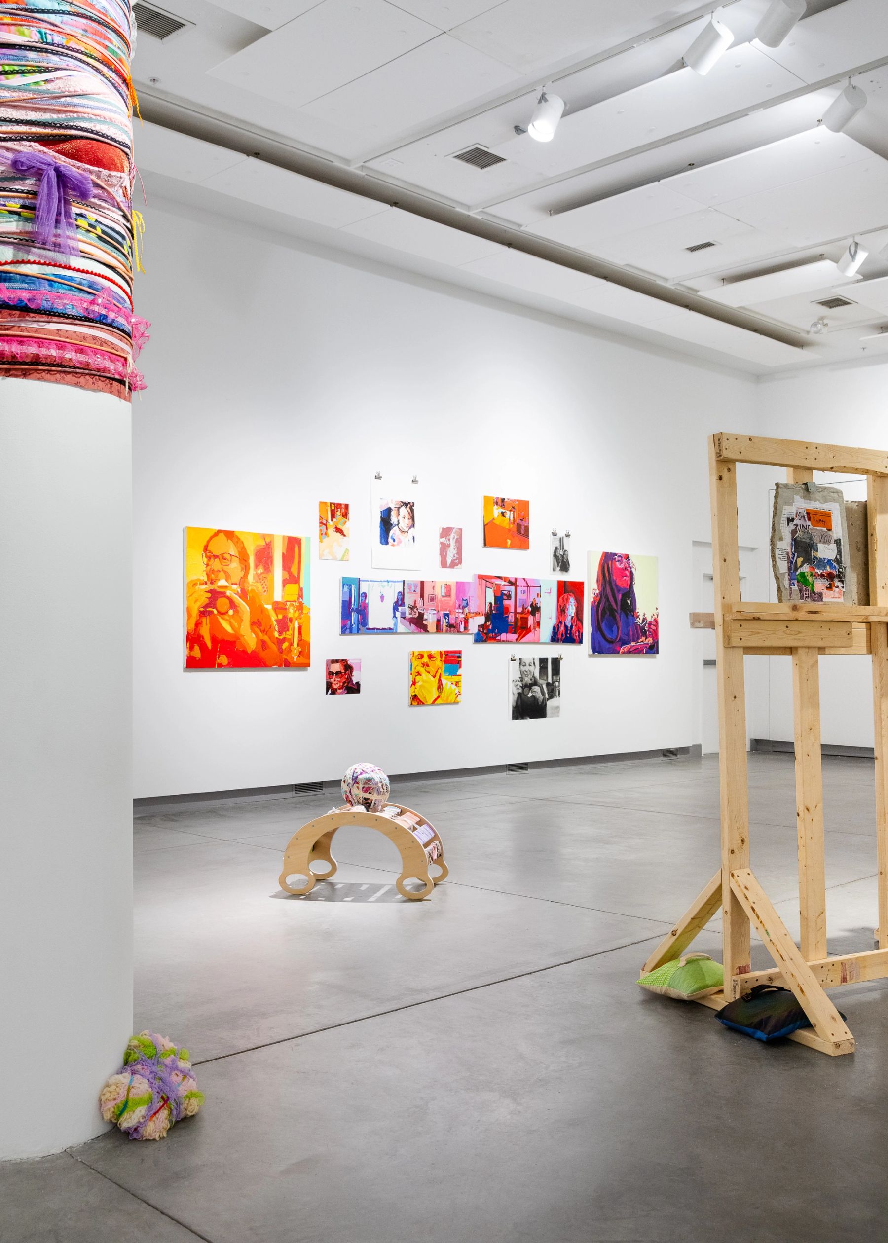 2024 MFA Thesis Exhibition, installation view.
