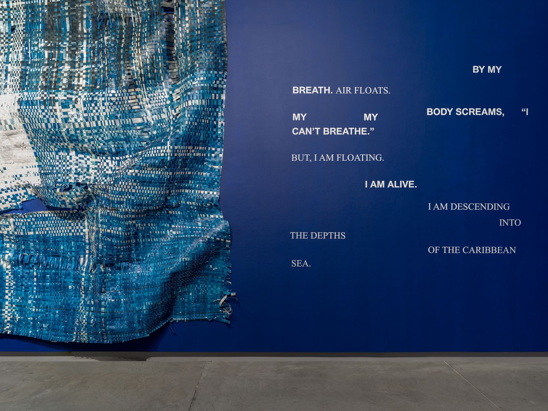 James Allister Sprang: Rest Within the Wake, 2024, installation view.