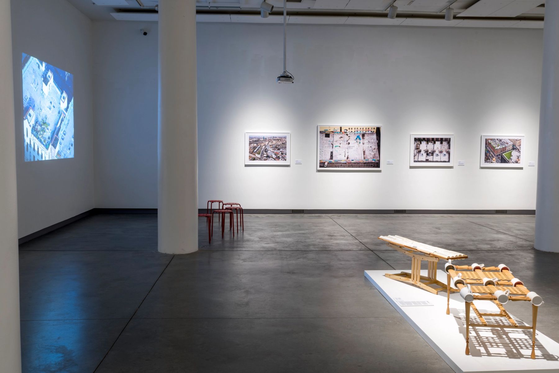 Collective Actions installation view.
